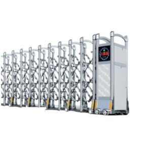 Báo giá cổng xếp inox tự động giá rẻ